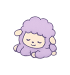 ラベンダーひつじの星枕ゆめ（個別スタンプ：12）