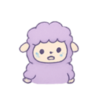 ラベンダーひつじの星枕ゆめ（個別スタンプ：14）