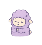 ラベンダーひつじの星枕ゆめ（個別スタンプ：15）