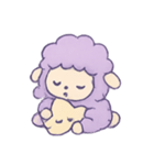 ラベンダーひつじの星枕ゆめ（個別スタンプ：17）