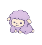 ラベンダーひつじの星枕ゆめ（個別スタンプ：21）