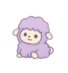 ラベンダーひつじの星枕ゆめ（個別スタンプ：22）
