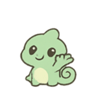 カラフルカメレオン癒しパック（個別スタンプ：4）