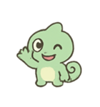 カラフルカメレオン癒しパック（個別スタンプ：21）