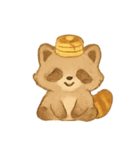 パンケーキアライグマスイート（個別スタンプ：7）