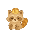 パンケーキアライグマスイート（個別スタンプ：19）