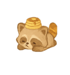 パンケーキアライグマスイート（個別スタンプ：21）