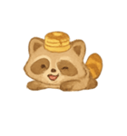 パンケーキアライグマスイート（個別スタンプ：24）