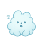 ふわ雲うさぎふんわりパック（個別スタンプ：7）
