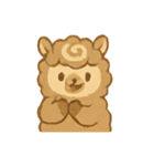 モカラテアルパカ朝カフェタイム（個別スタンプ：11）