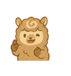 モカラテアルパカ朝カフェタイム（個別スタンプ：13）