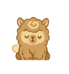 モカラテアルパカ朝カフェタイム（個別スタンプ：23）