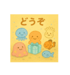 夏だ☆海の生物集合（個別スタンプ：11）