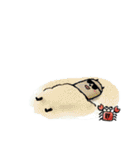 【夏】豆パンダ/大人・丁寧（個別スタンプ：33）