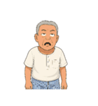 暴走おじいちゃんスタンプ 第1弾（個別スタンプ：8）