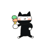 見習いねこ忍者(夏)（個別スタンプ：19）