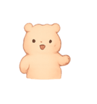 ピーチアルパカほっこりパック（個別スタンプ：3）