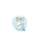 ゆるふわインコちゃん♡（個別スタンプ：6）