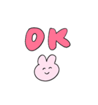 うさぎと送る生活 9（個別スタンプ：6）