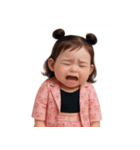 ピンクのぽっちゃりブタ (NT)（個別スタンプ：16）