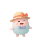 パステルふわふわ 2 (NT)（個別スタンプ：3）