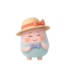 パステルふわふわ (NT)（個別スタンプ：3）