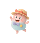 パステルふわふわ (NT)（個別スタンプ：4）