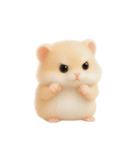 ぽっちゃり小さなハムスター (NT)（個別スタンプ：24）