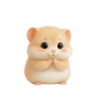 ぽっちゃり小さなハムスター (NT)（個別スタンプ：32）