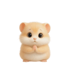 ぽっちゃり小さなハムスター (NT)（個別スタンプ：37）