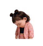 ピンクのぽっちゃりブタ 2 (NT)（個別スタンプ：18）