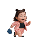 ピンクのぽっちゃりブタ 2 (NT)（個別スタンプ：30）