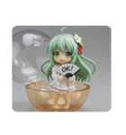 全身で肯定するみなみちゃんスタンプ（個別スタンプ：5）