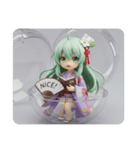 全身で肯定するみなみちゃんスタンプ（個別スタンプ：7）