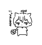 ねこさんの手描きスタンプ（個別スタンプ：7）
