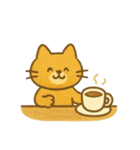 『いっしょに過ごそ』カフェ編（個別スタンプ：22）