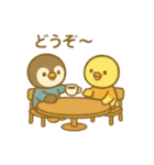 『いっしょに過ごそ』カフェ編（個別スタンプ：26）