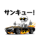 炎のスケルトンドライバー（個別スタンプ：23）