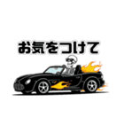 炎のスケルトンドライバー（個別スタンプ：38）