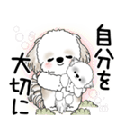 シーズー犬 2025 「悟りました」（個別スタンプ：1）