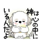 シーズー犬 2025 「悟りました」（個別スタンプ：38）