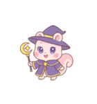 毎日が魔法タイム★ピンクリス（個別スタンプ：23）
