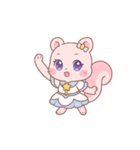 毎日が魔法タイム★ピンクリス（個別スタンプ：25）