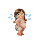 かわキュン女の子スタンプ④（個別スタンプ：4）