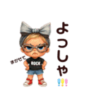 かわキュン女の子スタンプ④（個別スタンプ：19）