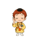 【修験道】行者レッド男子（個別スタンプ：7）