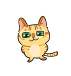 黒目がちな猫 キラリ君（個別スタンプ：3）