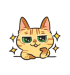 黒目がちな猫 キラリ君（個別スタンプ：11）