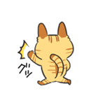 黒目がちな猫 キラリ君（個別スタンプ：18）