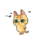 黒目がちな猫 キラリ君（個別スタンプ：24）